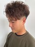 【理想のデザインと頭皮ケア◎】メンズカット+パーマ+ヘッドスパ