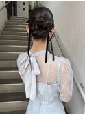 【c14】髪質改善ショートボブハイライト白髪ぼかしヘアセット