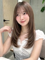 ナナローネス 渋谷(nana loness) ワンカールで可愛い韓国レイヤー×艶感ミルクベージュ