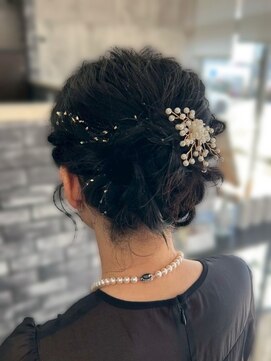 ディアーバイラポールヘア(Dear by RAPPORT HAIR) アップスタイル