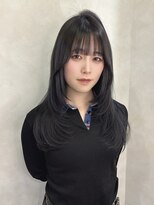 ジル(JiLL.)&nbsp;ダークグレーロングレイヤー