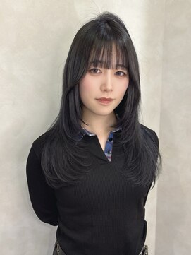 ジル(JiLL.) ダークグレーロングレイヤー
