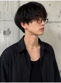 韓国風ツイストマッシュシースルーマッシュシャドウパーマ