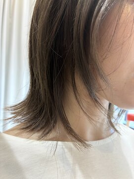 エル バイ ファースト(L by first) 【L by first】顔まわりハッシュカット　10代/20代/30代/40代