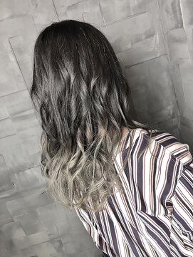 ヘアサロンエムフィス 池袋東口(HAIR SALON M Fe's) デザインカラー/厚めバング/ローライト/スリークボブ