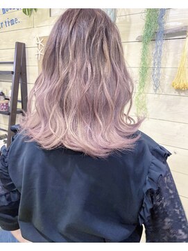 トーク 伊丹本店(TAL'KE) TAL'KE/バレイヤージュ×ホワイトラベンダー_514