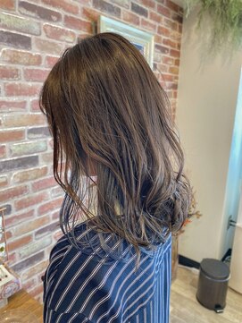 アートアンドヘアーデザイン ダイアリー(Art Hair design Diary) 【Diary】 ブルージュ×ネイビーインナーカラー