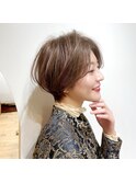  【Chill】オフィスもok!大人かわいいショートパーマスタイル◎