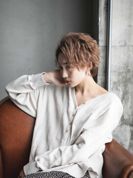 ペスカ 博多駅前店(pesca) pesca博多駅前店/小顔/オリーブカラー/セミウェットウェーブ