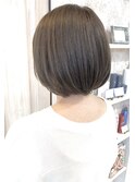 福山市美容室Caary 乾かすだけ！♪丸みボブ 丸みショート 