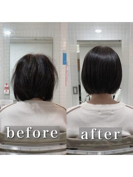 ウィル ボッサ 御茶ノ水 神保町(WILL bossa) 美髪ストレート（薬剤のオリジナルブレンドで艶感抜群）