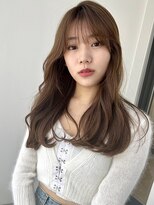 ソヨン 山形桜田店(SOYON)&nbsp;韓国 くびれ ヨシンモリ 艶髪ブラウンカラー