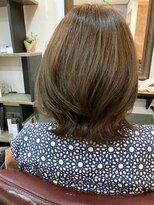 ヘアサロン リブレス(hair salon Li'Bless) 外ハネボブ×オリーブアッシュ☆