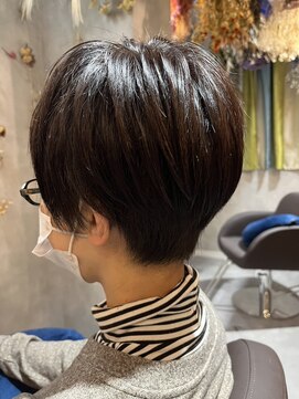 お花と犬と美容室 コンパクトショート