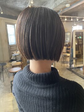 髪質改善と縮毛矯正の専門店 サンティエ(scintiller) ミニボブ