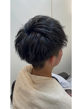 ネクサス 築地店 ツイスパ×ツーブロック