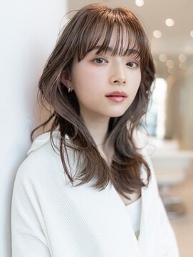 ケアリー 成増(Carelly) ☆大人かわいい前髪セシルカットココアブラウンネオウルフ