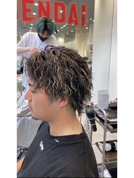 オーシャントーキョー 仙台(OCEAN TOKYO) 縦落ちツイストスパイラルハイライト