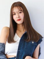 ガリカ 博多(Gallica)&nbsp;【恒吉 佐央理】シースルーバング／ツヤツヤナチュラルヘアー