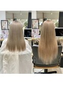 ミルクティーグレーシールエクステ