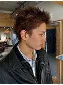 ベリーショートツイスパニュアンスパーマ