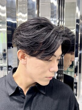 メンズヘアセンス 渋谷(MEN'S HAIR SENSE) ニュアンスパーマ/韓国マッシュ/ダークアッシュ/ベリーショート