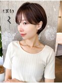ショートヘア/大人ショート/ショートボブ/30代40代50代/表参道