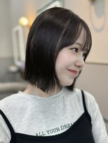 シーテメゾン(Ciete Maison)&nbsp;パツッとボブ　切りっぱなしボブ