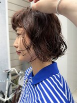 カフ(CAF) CAF照下 大阪 心斎橋 魅力倍増カールボブパーマ 大阪パーマ