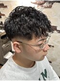 ツイストスパイラル×スキンフェード