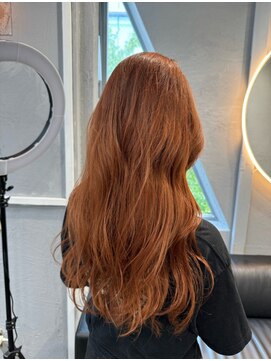 ジゼル(GiseL) 外国人風オレンジブラウン