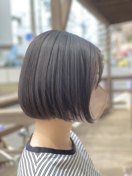 ヘアーアンドライフ ハート(hair&life HEART) きりっぱなしボブ