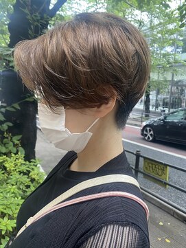 エトラ 渋谷店(etora) メンズライク/刈り上げセンターパート