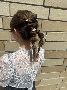 キング 枚方店(K!ng) 【枚方、高槻、梅田】結婚式参列ヘアセット