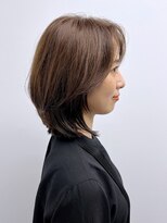 ビュートリアム 広尾(BEAUTRIUM)&nbsp;ミディアムレイヤー　レイヤーカット　大人ヘア　広尾　恵比寿