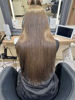 ケンジ 横須賀中央(KENJE)&nbsp;ダブルカラーで作るヘーゼルブラウン