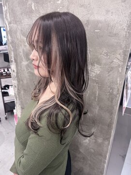 キング(K!ng) 縮毛矯正髪質改善ハイライトレイヤーカット枚方美容室エクステ