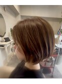 柔らかショートボブ