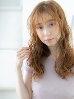 アルバハナレ 横浜(αlba HANARE)&nbsp;関内/髪質改善/ハイトーンカラー×ゆるふわデジタルパーマm