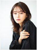【湯田】ショコラブラウンミディアムレイヤー