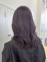 韓国風ミルクティーベージュブラウンカラーグレージュカラー