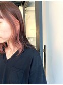 ピンク/インナーカラー/ペールピンク