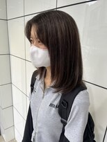 ヘアーアンドメイク ビス(HAIR&MAKE bis) ブラウンカラー/ベージュカラー/オージュア【黒田あさみ】