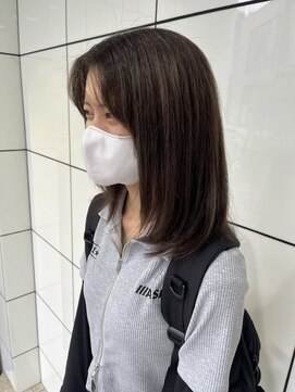 ヘアーアンドメイク ビス(HAIR&MAKE bis) ブラウンカラー/ベージュカラー/オージュア【黒田あさみ】