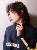■メンズウルフ/ツイストスパイラル/ソバージュ/波巻き/元町22