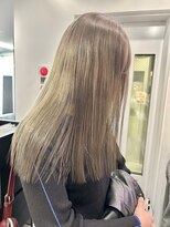 ワン 横浜(ONE005) オリーブ/ベージュ/ブリーチ/ダブルカラー/ミルクティー