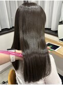 艶感グレージュ/艶髪/水素トリートメント/美髪/モテ髪/YU245