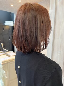 キャアリー(Caary) 福山人気10代20代30代まとまる内巻きミディアムボブダメージレス