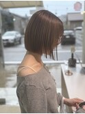 【髪質改善ストレートボブ】