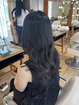 ネオリーブ チロル 横浜西口店(Neolive CiroL.)&nbsp;韓国風レイヤーカット　透け感グレージュ